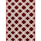 Saral Home Maroon Cotton Carpet