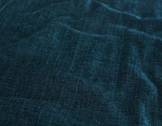 Chenille Textured Fabric Decorative Soft Rich Cloth with Plain Colours for Sofa, Furnishing, Upholstery, Curtains, Cushions and Craft (Royal Blue