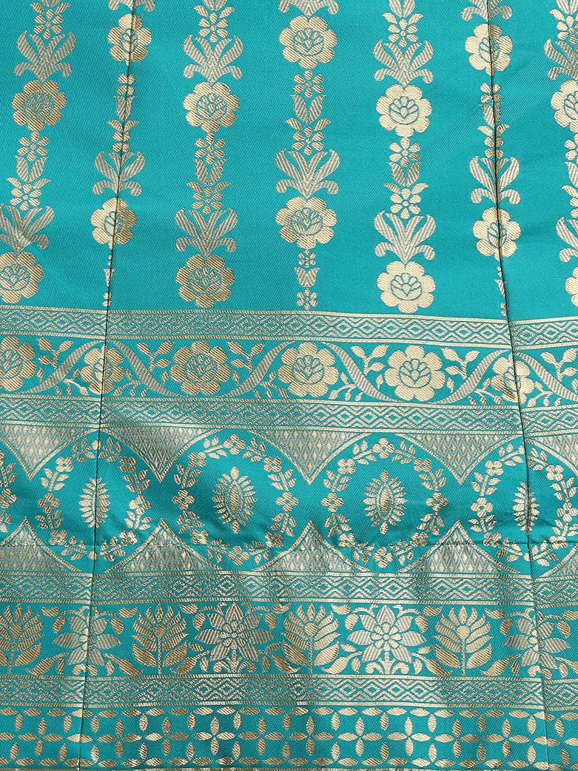 Women's Jacquard Semi-Stitched Lehenga choli