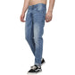 Ankle Fit Premium Blue Colour Stylish and Cool Denim Jeans for Men