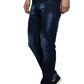 Slim Fit Dark Blue Color with White Shade Design Premium Class Denim Jeans for Men