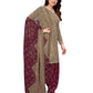 Women Crepe Printed Patiyala Salwar Suit Dress Material