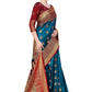 Anarva Women's Kanchipuram Silk Blend Saree With blouse piece
